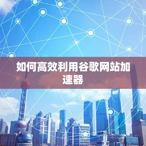如何高效利用谷歌网站加速器