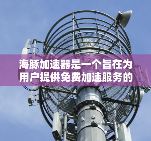 海豚加速器是一个旨在为用户提供免费加速服务的工具，旨在帮助用户提升移动应用的加载速度。以下是对该工具的详细分析