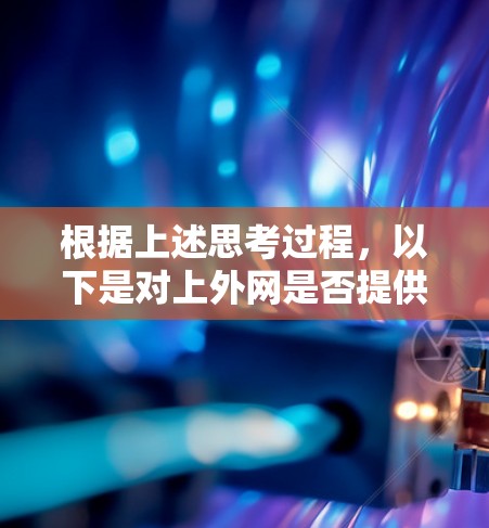 根据上述思考过程，以下是对上外网是否提供加速器的详细总结和推荐
