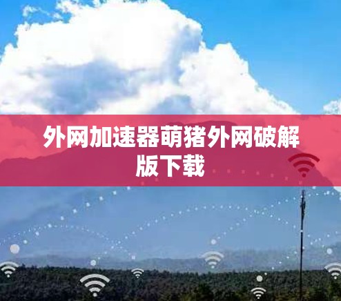 外网加速器萌猪外网破解版下载