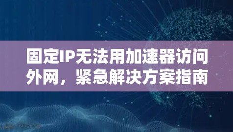 固定IP无法用加速器访问外网，紧急解决方案指南
