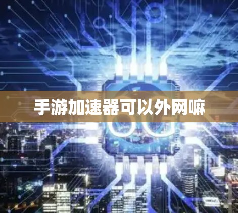 手游加速器可以外网嘛