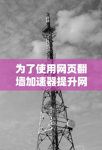 为了使用网页翻墙加速器提升网页加载速度，您可以按照以下步骤操作