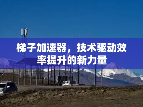 梯子加速器，技术驱动效率提升的新力量