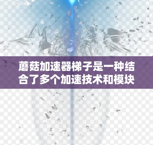蘑菇加速器梯子是一种结合了多个加速技术和模块的工具链，通过梯子式的结构，将多个加速器模块连接起来，形成一个高效的加速体系，通常用于提升软件或硬件的性能。以下是对其的详细解释