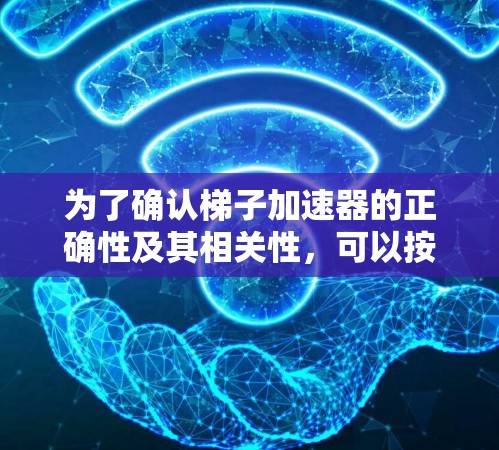 为了确认梯子加速器的正确性及其相关性，可以按照以下步骤进行