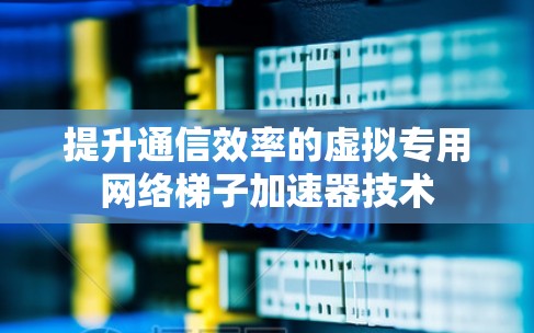 提升通信效率的虚拟专用网络梯子加速器技术