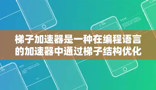 梯子加速器是一种在编程语言的加速器中通过梯子结构优化实现的加速技术，旨在提高程序的执行速度。以下是梯子加速器的详细解释