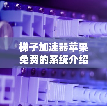 梯子加速器苹果免费的系统介绍