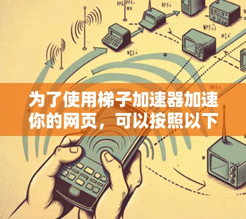为了使用梯子加速器加速你的网页，可以按照以下步骤操作