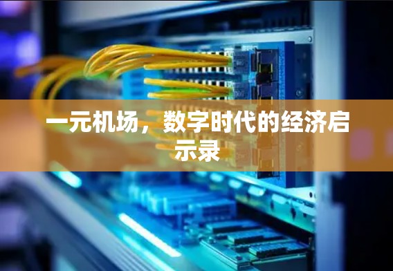 一元机场，数字时代的经济启示录
