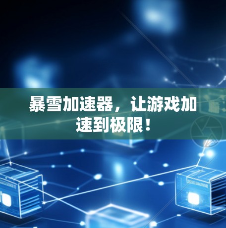 暴雪加速器，让游戏加速到极限！