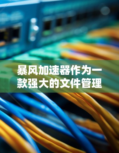暴风加速器作为一款强大的文件管理工具，尤其在处理大量文件时表现非常出色，能够快速加载和加速文件，从而提高电脑的处理效率。以下是关于暴风加速器的详细介绍