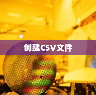 创建CSV文件
