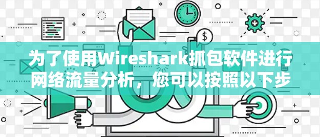 为了使用Wireshark抓包软件进行网络流量分析，您可以按照以下步骤操作