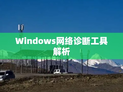 Windows网络诊断工具解析