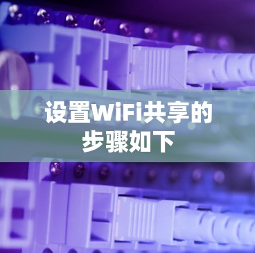 设置WiFi共享的步骤如下