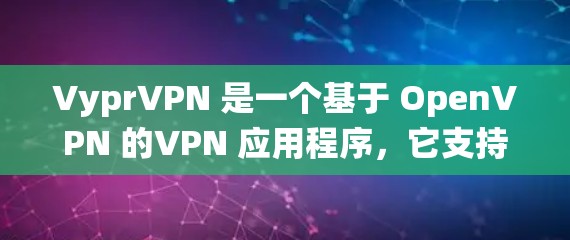 VyprVPN 是一个基于 OpenVPN 的VPN 应用程序，它支持在 Android 和 iOS 系统上运行。以下是安装和配置 VyprVPN 在 Android 系统上的步骤