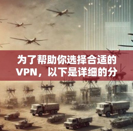 为了帮助你选择合适的VPN，以下是详细的分析和推荐