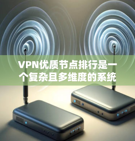 VPN优质节点排行是一个复杂且多维度的系统，需要综合考虑多个因素来评估和推荐。以下是一个系统化的指南，帮助您根据不同的需求和目标选择适合的VPN服务