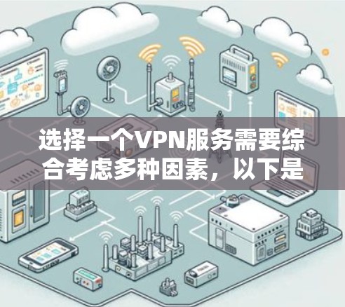 选择一个VPN服务需要综合考虑多种因素，以下是一些关键点的总结和建议