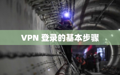 VPN 登录的基本步骤