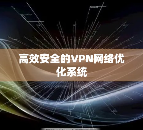高效安全的VPN网络优化系统