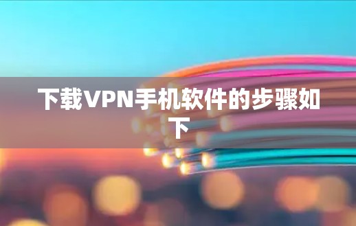 下载VPN手机软件的步骤如下