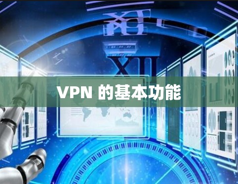 VPN 的基本功能