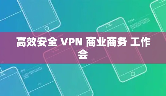 高效安全 VPN 商业商务 工作会