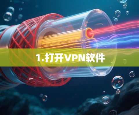 1.打开VPN软件