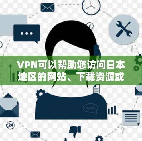 VPN可以帮助您访问日本地区的网站、下载资源或加密传输数据，特别是在您所在的国家没有足够安全的网络或服务器时。以下是一些关于VPN日本服务器的建议