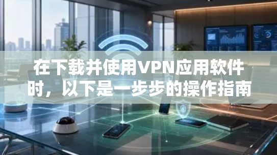 在下载并使用VPN应用软件时，以下是一步步的操作指南