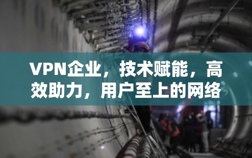 VPN企业，技术赋能，高效助力，用户至上的网络体验