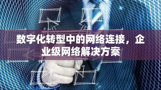 数字化转型中的网络连接，企业级网络解决方案